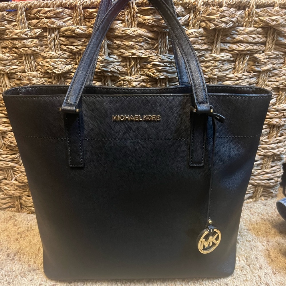 Authentic MK leather purse